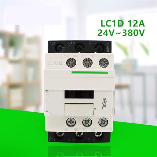 Contacteur CA 12A 110V LC1D12F7C pour commande de moteur triphasé