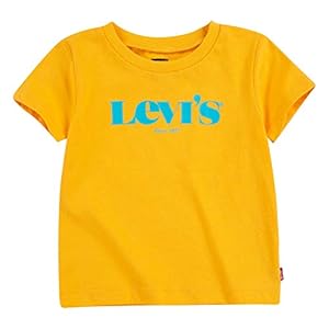 Levi’s Kids Lvb S/S Modern Vintage Tee – geel – 6 mois