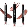 LUXAZA-3Pcs-Neutral-Brown-Eyeshadow-Stick-Set-Matte-And-Shimmer-Creamy-Eyeshadow-Pencil-Shiny-Pink-Shadow-Stick-Set-Waterproof-Long-Lasting-Smoky-Eye-Shadow-Pen LUXAZA 3Pcs Neutral Brown Eyeshadow Stick Set, Matte And Shimmer Creamy Eyeshadow Pencil, Shiny Pink Shadow, Waterproof Long Lasting Smoky Eye Makeup