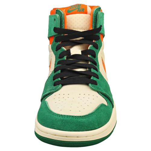 Nike AIR Jordan 1 Zoom Comfort 2 Womens Fashion Trainers - 8 US Green Orange