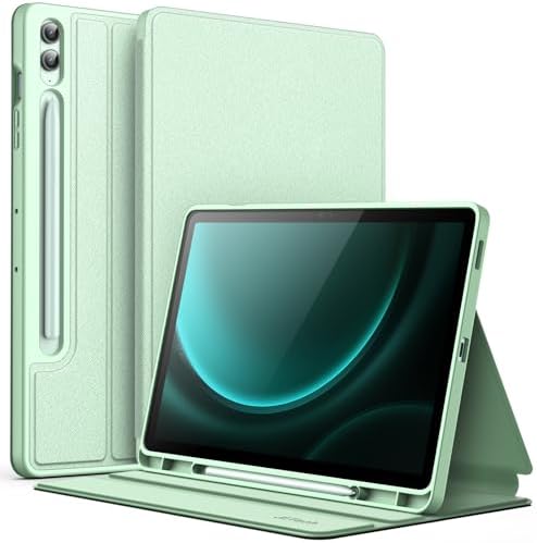 Amazon.com: JETech Folio Case Cover for Samsung Galaxy Tab S9 FE Plus ...