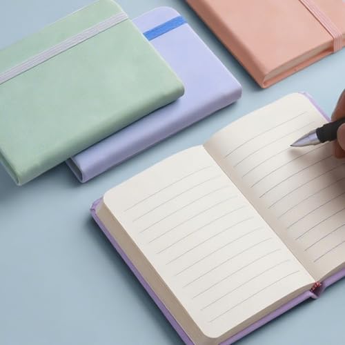 Carnet de poche A7 contre la perte d'idées : mini bloc-notes avec élastique