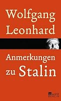 Anmerkungen zu Stalin 3871346357 Book Cover
