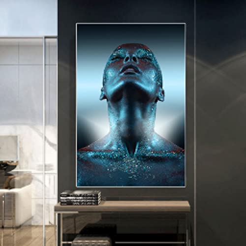 Tableau peinture sexy beauté sur toile premium art mural nordique moderne pour salon 40x60cm