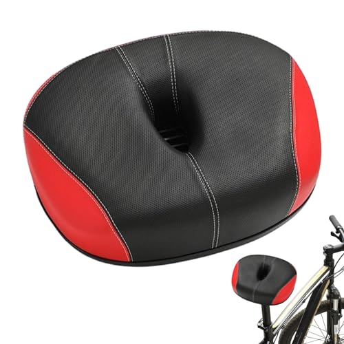 Coussin de siège de vélo Teksome rembourré avec selle de vélo imperméable en cuir synthétique