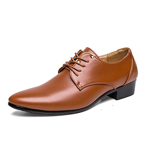 Zapatos Derby de cuero vegano para fiesta de graduación y eventos