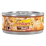 Friskies Purina Extra Gravy Wet Cat Food, Chunky Chicken, (24) 5.5 oz Cans