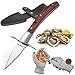 Oyster Shucking Knife,Oyster knife,Speensun oyster shucker knife with Premium Quality Wood-handle With 5-leve Protection Food Grade Oyster Shucking Knife Glove (M),oyster shucker kit