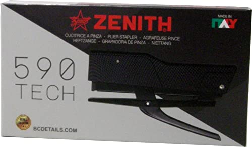 ZENITH Stapler Art. 590 TECH Color Black Carbon - Image 3