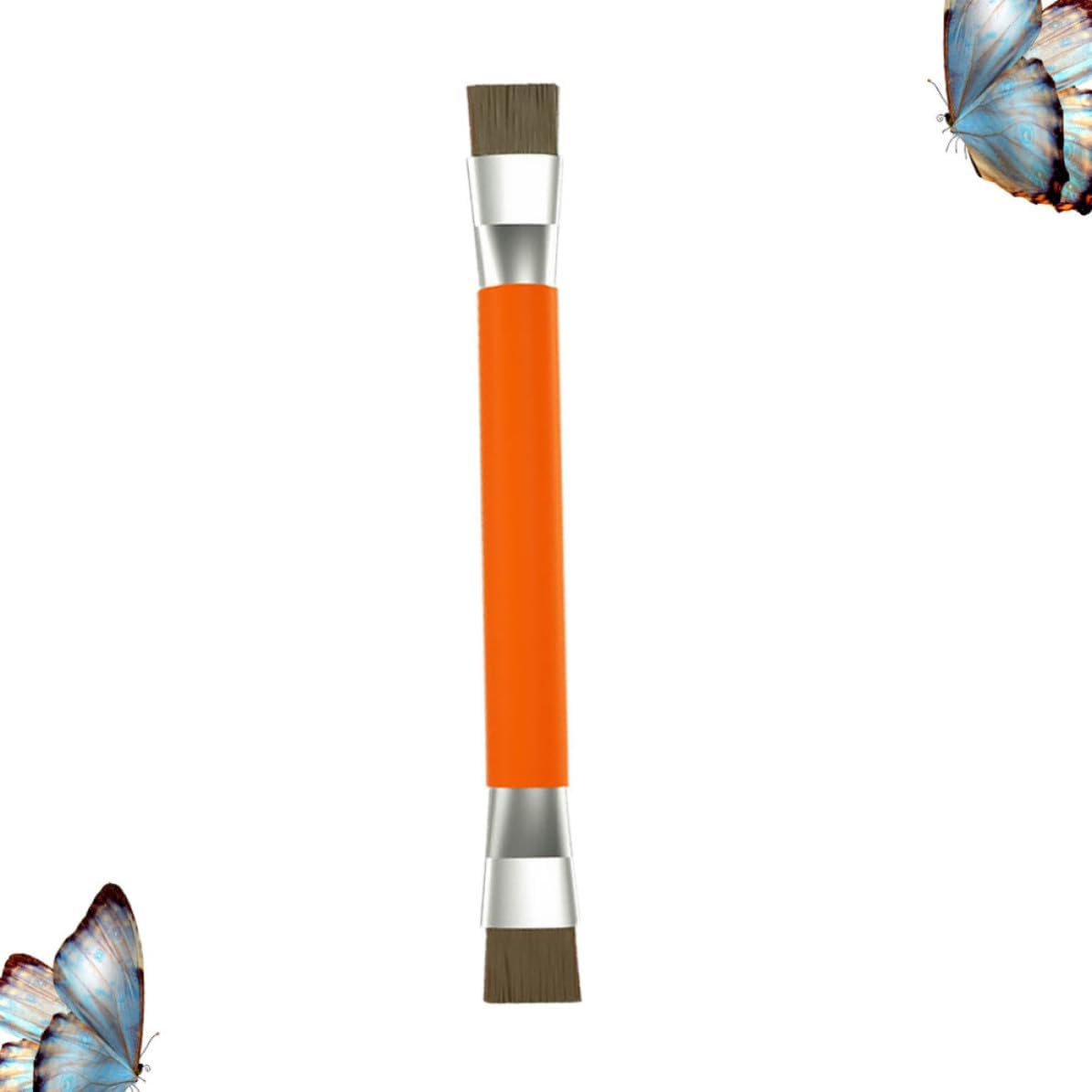 Circuit Cleaning Brush Double Head Anti Static for Motherboard Ic | Yellow Bristles, No Deformation Design, CPU and Phone Maintenance Tool