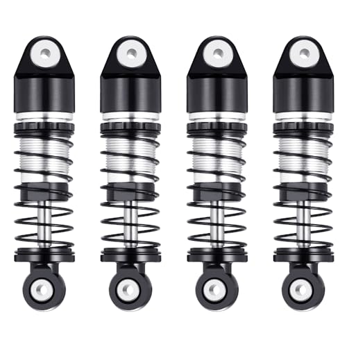 RCLIONS RC Car Shocks 33mm Oil Shock Absorber for AXIAL SCX24 1/24th RC Crawler Car Upgrade Parts