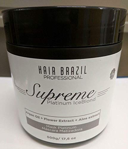 Masque brésilien suprême Platinum Ice Blond 500 grammes