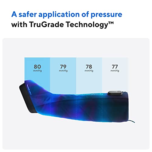 Therabody Recoveryair Jetboots - Compression Massage Boots - Fully Wireless Air Circulation Muscle Recovery Device For Complete Pain Relief- Remote System With Trugrade & Fastflush Technology - Small #TOP4
