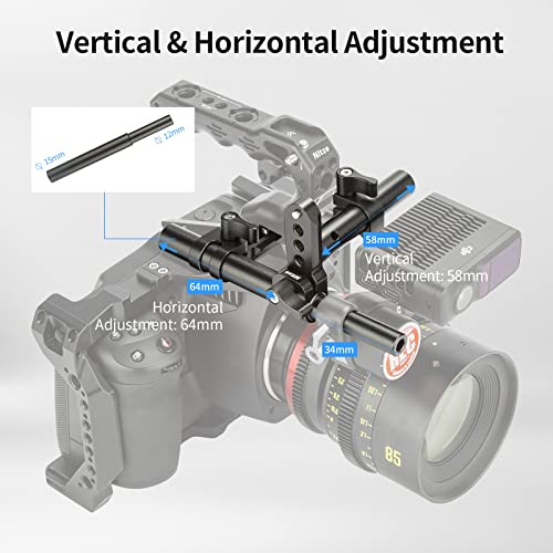 Nitze LIDAR Mounting Kit for DJI Focus Pro LiDAR and DJI Focus Pro Motor - T-D02C, Black - Image 4