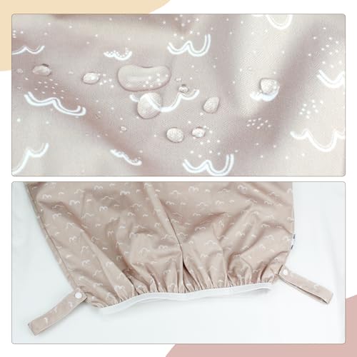 Image of Mama Koala Pail Liner for Cloth Diapers, Reusable and Washable Waterproof Pail Liner with Strap for Diaper Pails, 2 Pack(P001)