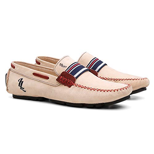 Mocassim Masculino Em Couro Legitimo Fire Cor:Branco;Tamanho:43