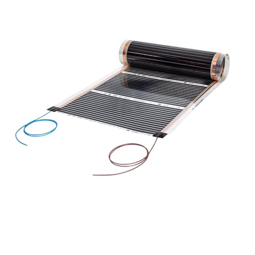 1,0m High Power Carbon Infrarot Heizfolie 230V 50cm breit...