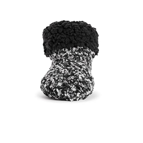 MUK LUKS Women's Popcorn Cuff Bootie Slipper Socks2
