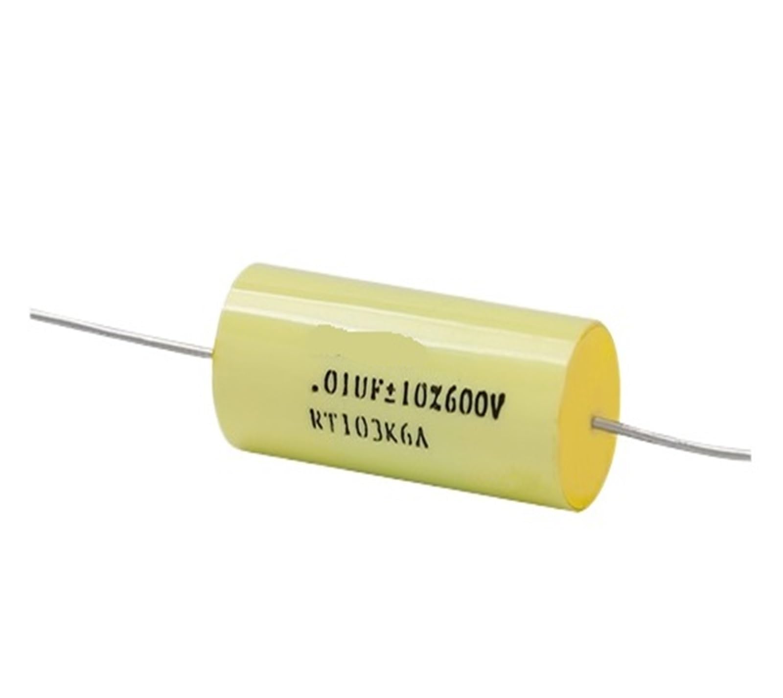 KSZHZYMGX 2PCS Capacitor 0.01uf-3uf 200-600V RT series (Film/Foil) Capacitor(0.22UF 600V 24X45)
