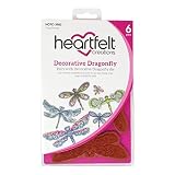 HEARTFELT CREATIONS Cling RBBR STMP Set, Decorative Dragonfly