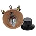 Heyiarbeit 50 Ohm 25W Ceramic Wirewound Potentiometer Linear Variable Rheostat Resistor with Knob for Light Dimmers Motor Speed Control 1pcs