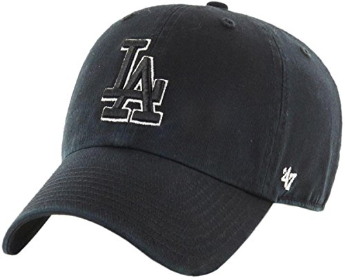 Casquette '47 Brand Los Angeles Dodgers Noire - Modèle Relaxed Fit Authentique MLB