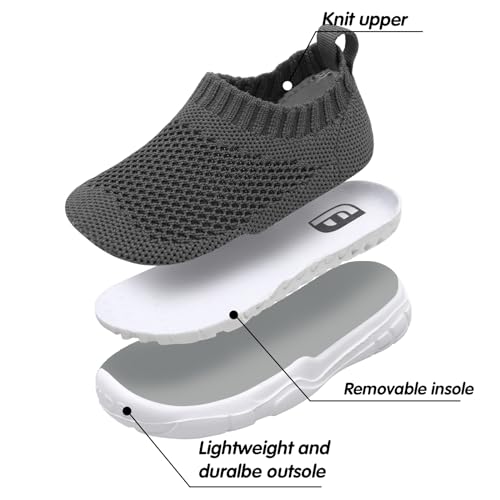 Image of JOINFREE Toddler Boys Girls Sneaker Slip On Shoes Kids Lightweight Breathable Walking Shoes