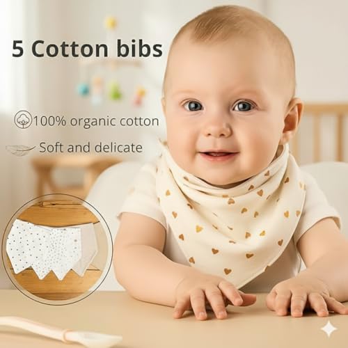 Baby Bandana Bibs for Boys-10 Pack Baby Bibs for Drooling and Teething Super Absorbent and Soft3
