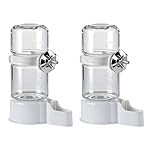 2 PCS Dispensador De Agua para Pájaros 140ml, Bebe...: Capacidad y practicidad: Nuestro bebedero para pájaros tiene una capacidad de 140ml, ideal para garantizar agua fresca durante más tiempo sin necesidad de rellenar constantemente. Estos bebederos de pajaros reducen el estrés del cuidado diario y aseg...