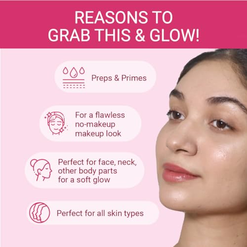 Iba Strobe to Glow Illuminating Primer + Moisturizer, 25gm | Skin Radiance Cream + Highlighter for Face | For Dewy Instant Glow | Boosts Hydration | Enriched Vitamin C | For All... - Image 3