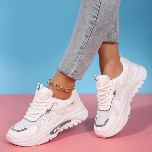 Zapatos de plataforma transpirables y flexibles para mujer activa 6