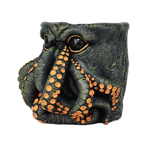 Pot de fleurs Cthulhu résine résout le manque d'originalité de vos plantes de table - 2