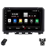 Autoradio per Suzuki Jimny 2018-2020 Android 15 CarPlay con Schermo Tattile 9-Inch Car Radio 1280×720 Stereo per Auto/SWC/Bluetooth 5.0/FM AM RDS DSP/Wi-Fi/4GLTE/GPS/ADAS DVR(L20)