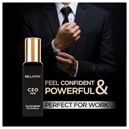BELLAVITA CEO MAN and WHITE OUD Unisex | Long Lasting Perfume Unisex | Eau De Parfum pack of 2x20ml each | Tonka, Agarwood & Orange | Woody, Spicy & Citrus Premium Fragrance