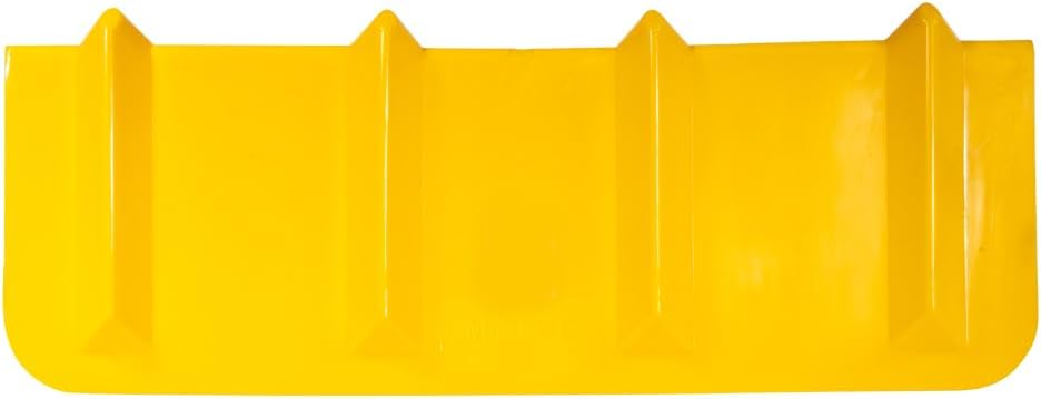 Mytee Products 20 Pack 8"x8"x24" Yellow Flatbed Corner Protector - V Shaped Edge Guard for Tie-Down Winch & Ratchet Straps - Plastic Corner Protector for Flatbed Trailer Cargo Load