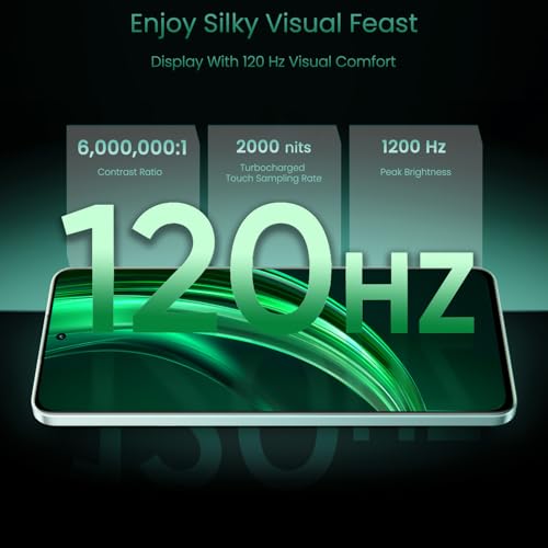 Image of realme 15 Lite Smartphone 8+128GB Green, 6.67-inch Screen, 120Hz Display, 80W SuperVOOC, 5000mAh Battery, 50MP Camera, Dimensity 7300 Energy, IP65.