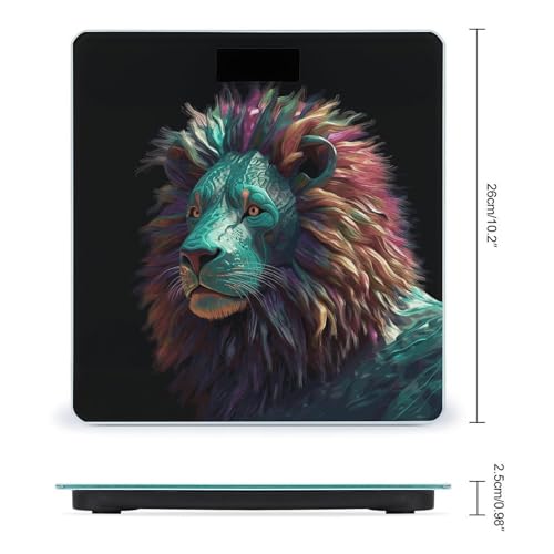Báscula Digital de Baño RLDOBOFE con Plataforma de Vidrio miniatura 2