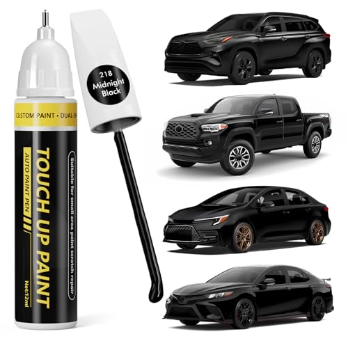 Image of ((218 Midnight Black Metallic Touch Up Paint for Toyota