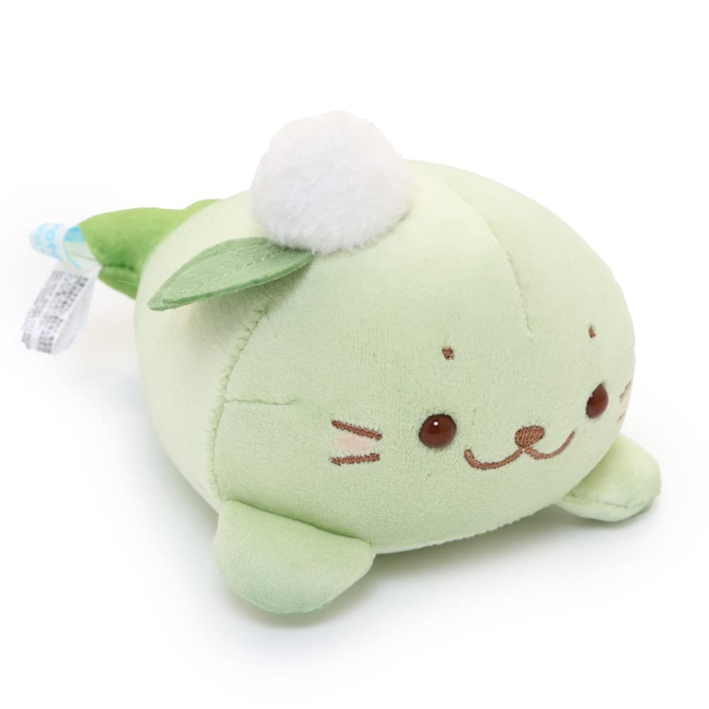 Amazon.co.jp: しろたん 《抹茶ラテ》 マスコットぬいぐるみ 15cm