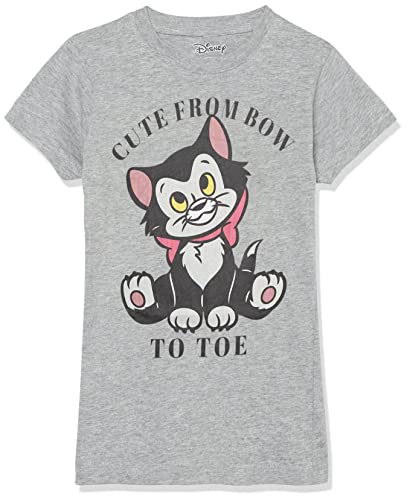 Disney Girl's Cute Figaro T-Shirt