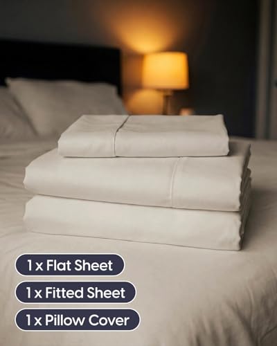 Image of Sleepy Town Twin XL Size Bed Sheets - 3 Piece - Twin XL Sheet Set - Extra Soft, Comfy & Cooling - Easy Care - Shrinkage, Wrinkle & Fade Resistant - Brushed Microfiber - Deep Pocket Bed Sheets (Wheat)