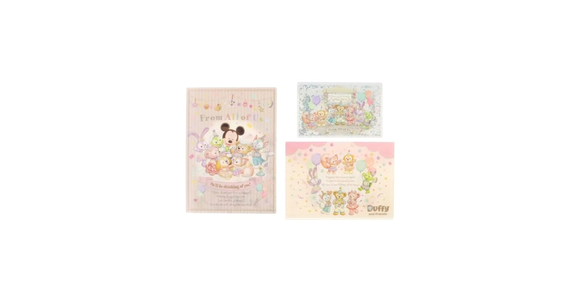 クリアファイル DuffyandFriends Amazon | ジェラトーニ クリアホルダー ダッフィーの新しいお