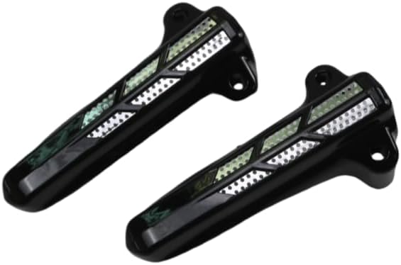 Motorcycle Acsessories Front Lower Fork Leg Slider Covers for Harley Touring Road King Street Glide Ultra Limited FLHT FLHX FLHR 2014-2022 (Black)