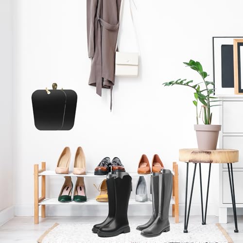 Toionmm 10 Stück Stiefelspanner, Kunststoff Stiefelspanner Damen, Hohe Stiefelformer Formeinsätze, Schwarz Stiefelform Einsätze, Stiefel Ständer Halter für Herren und Damen