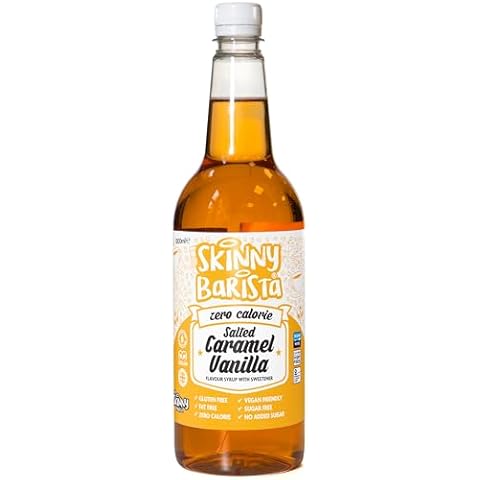 Skinny Food Co Zero Calorie Salted Caramel Syrup Cover