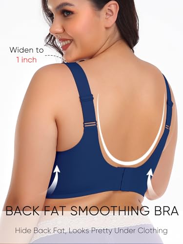 Image of Gailife Womens Wireless Push Up Bras for Women No Underwire Seamless Full Coverage Supportive T Shirt Everyday Bras