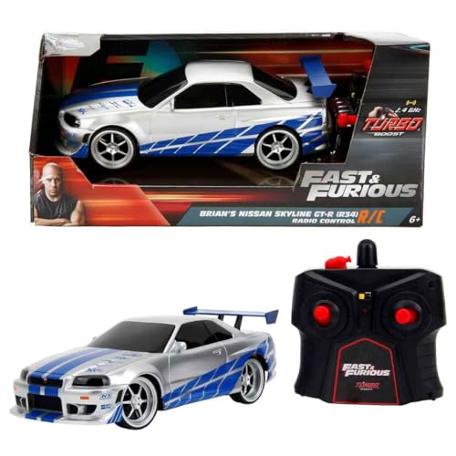 Jada Radiocontrol 1:24 Fast&Furious Nissan Skyline Gtr