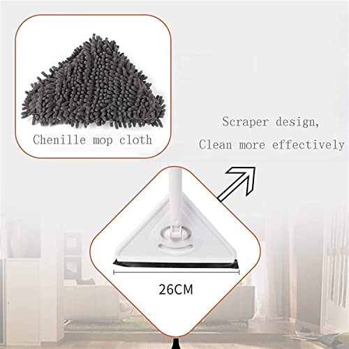 Mini balai serpillère pour recoins difficiles résolvant le problème des angles - 6