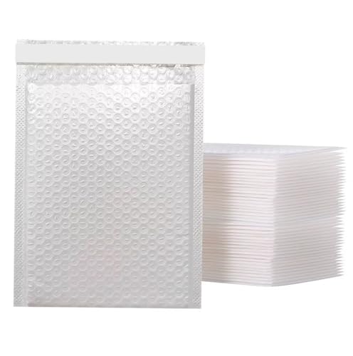クッション封筒 100枚パック 防水タイプ 内寸280×210mm 外寸280×230mm 白色 セルフシーリングパッド付き バブル裏地付き配送封筒 発送用緩衝材 宅配 梱包資材