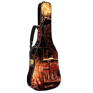 Housse de protection en éponge épaisse imperméable pour guitare acoustique électrique basse classique, Multicolore 07… - Les Beatles, Paul McCartney, John Lennon, RIngo Starr, George Harrison